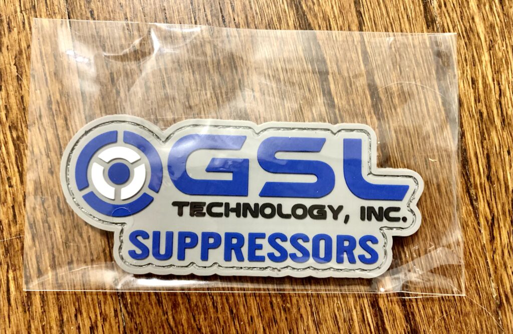 GSL Logo PVC Velcro Patch