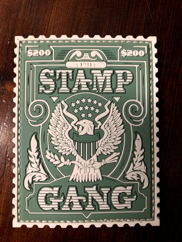 StampGang Tax Stamp PVC Velcro Patch - Image 8